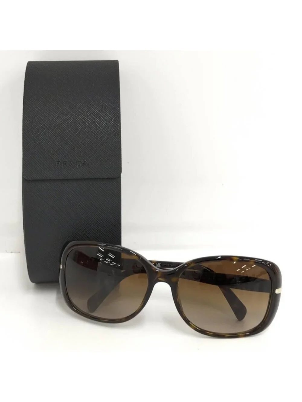 Prada Tortoiseshell Sunglasses Spr Eyewear